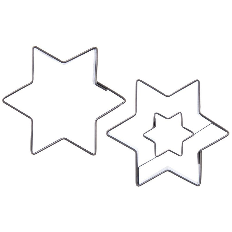 ORION Cutter mold for cookies gingerbread STAR 5x