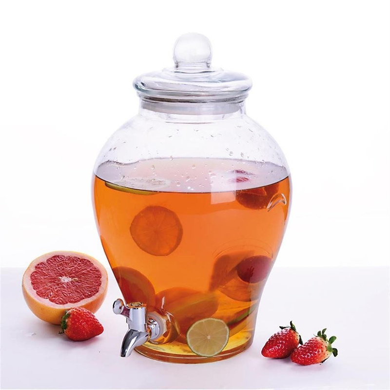 ORION Jar / jar with tap for lemonade drinks 6,5L