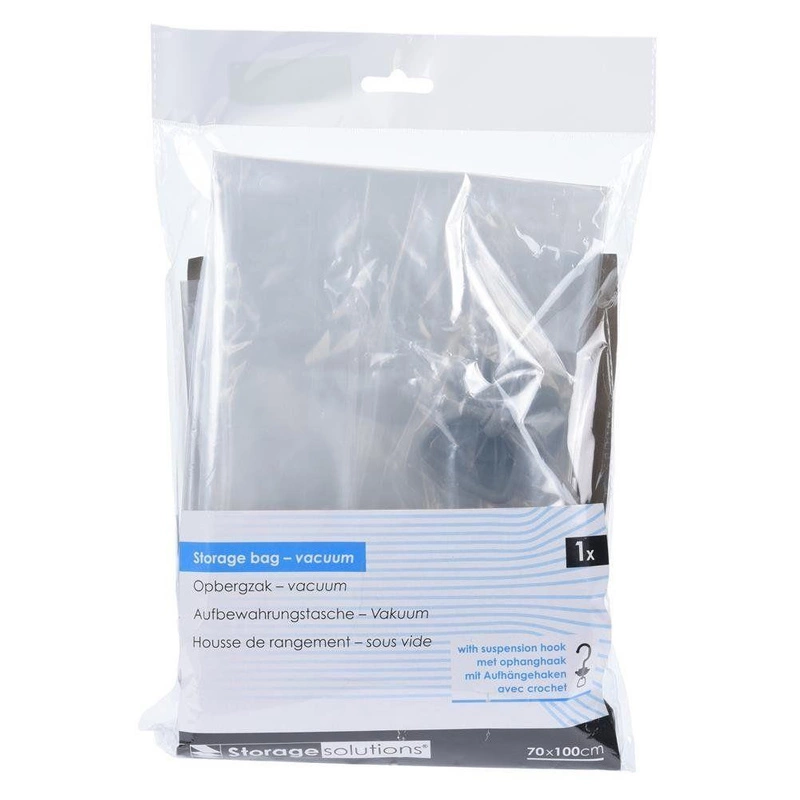 ORION VACUUM bag for clothes with rack 100x70 cm
