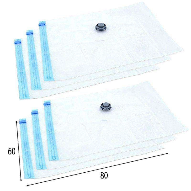 ORION 6x Vacuum storage bags for clothes sheets 60x80