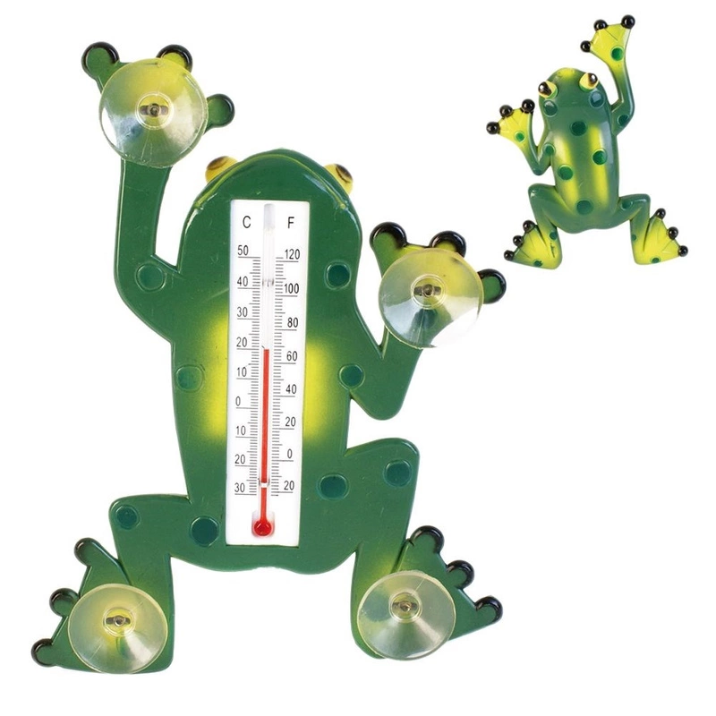 Termometr zewnętrzny z przyssawkami żaba 23,5 cm
