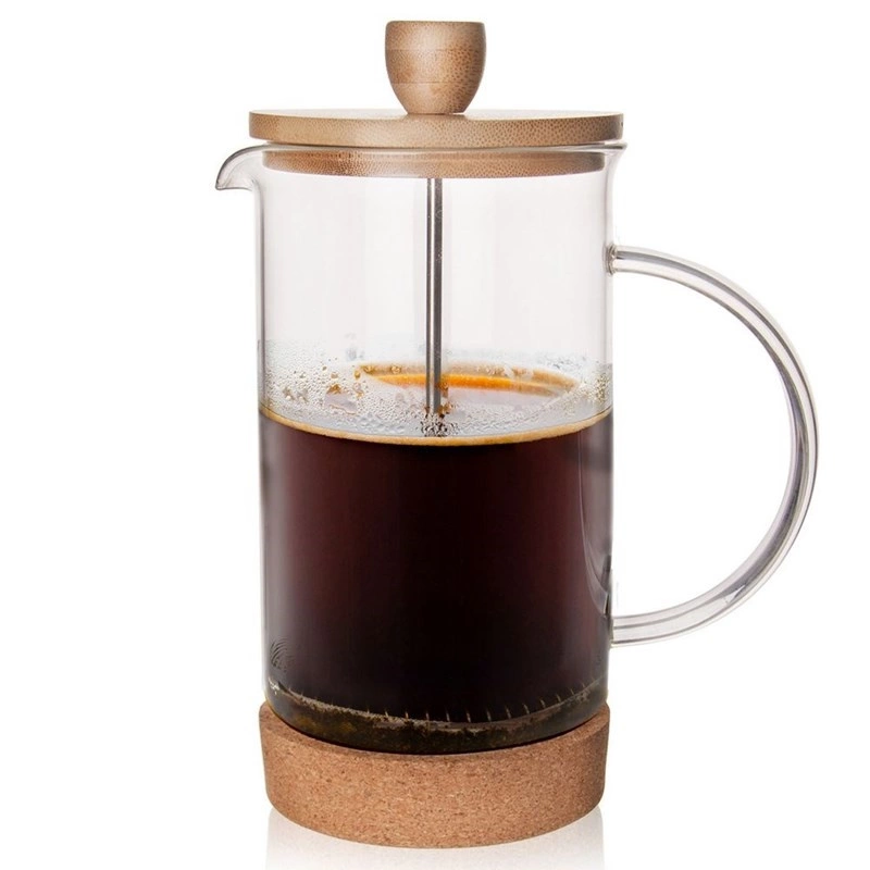 Kaffeepresse Kaffeebereiter Kaffee- &Teepresse Teebereiter Kaffeekanne aus Glas 1 L