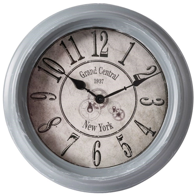 Zegar ścienny metalowy 35 cm