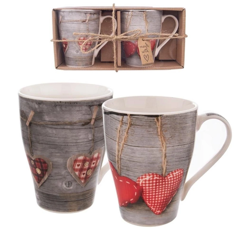 ORION Porcelain mug / set of mugs 0,38L FOR GIFT