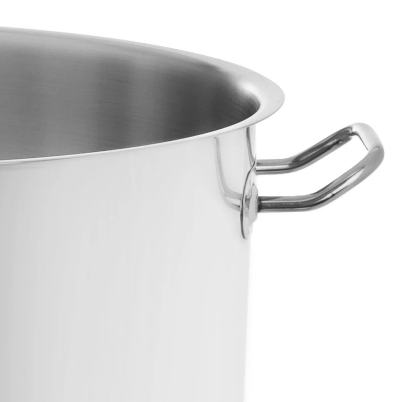 ORION Steel gastronomic pot with lid 40cm 30L