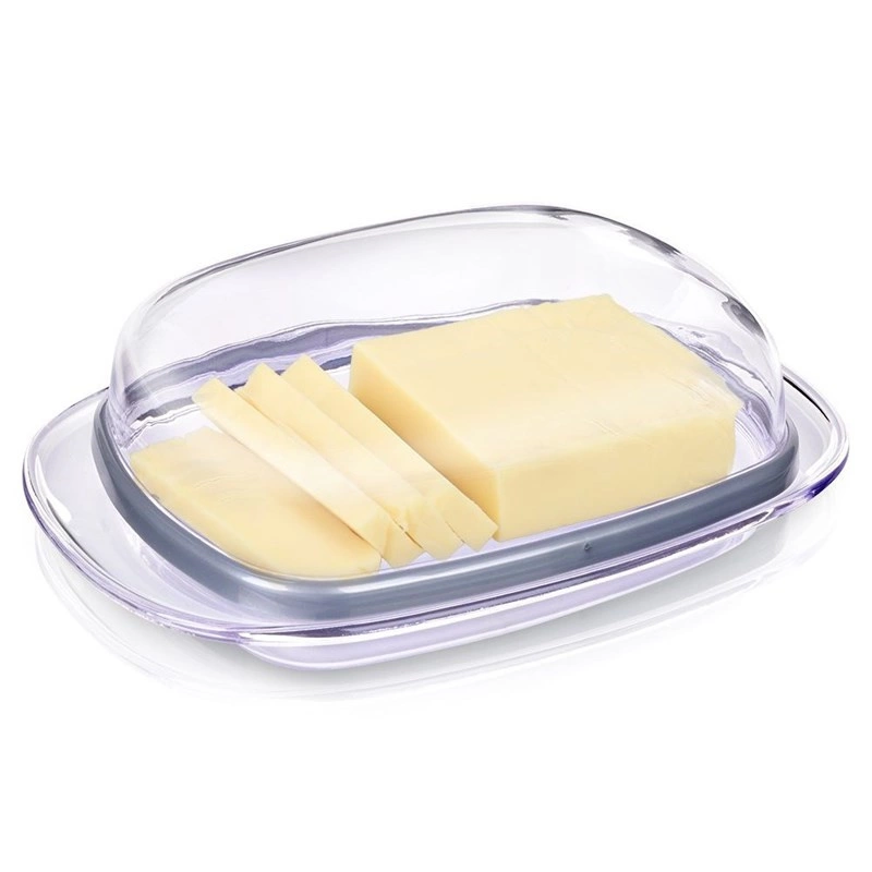 Butter-Behälter BUTTERDOSE Butterschale mit Deckel transparent