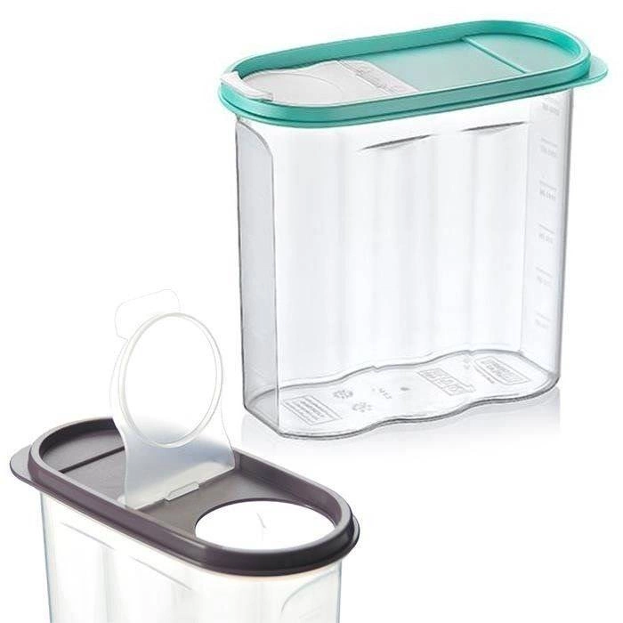 Lebensmittelbehälter Küchenbehälter Behälter Vorratsdose mit Maßeinteilung und Spendeverschluss 1,7 L